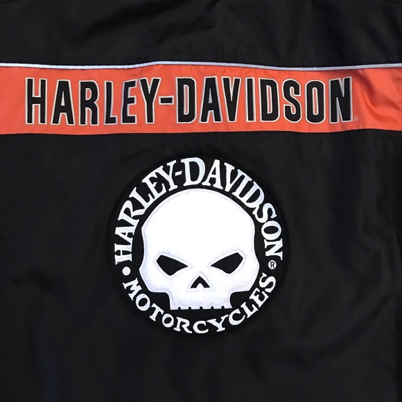 Harley Davidson Motorcycle Riding Jacket Mens 3XL XXXL  Las Vegas Kingman Patch - Picture 7 of 13